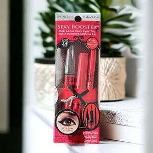 NEW Physicians Formula Sexy Booster Ooh La La Sexy Eyes Trio 24H #6253 Black NWT